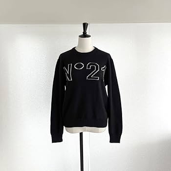 N°21★ヌメロヴェントゥーノ★ロゴデザインコットンニット Amazon.co.jp: N°21ヌメロ ヴェントゥーノ ロゴ入りニット